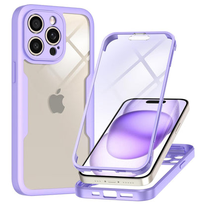 Pouzdro pro Apple iPhone 15 Pro, Techsuit, ColorVerse 360, Fialové