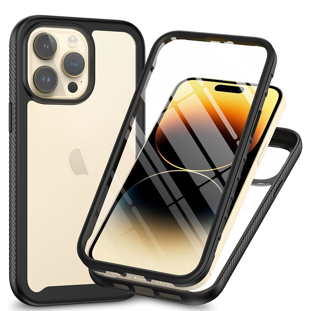 Pouzdro pro Apple iPhone 15 Pro, Techsuit, Defense360 Pro, Černé