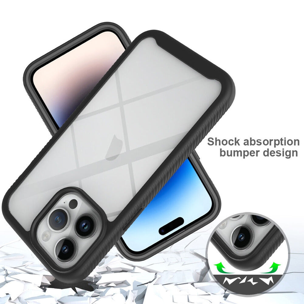 Pouzdro pro Apple iPhone 15 Pro, Techsuit, Defense360 Pro, Černé