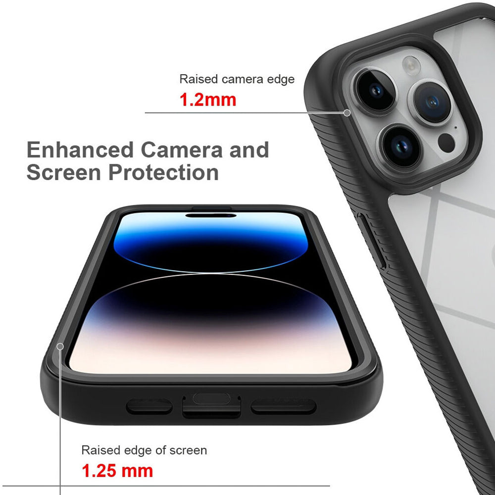 Pouzdro pro Apple iPhone 15 Pro, Techsuit, Defense360 Pro, Černé