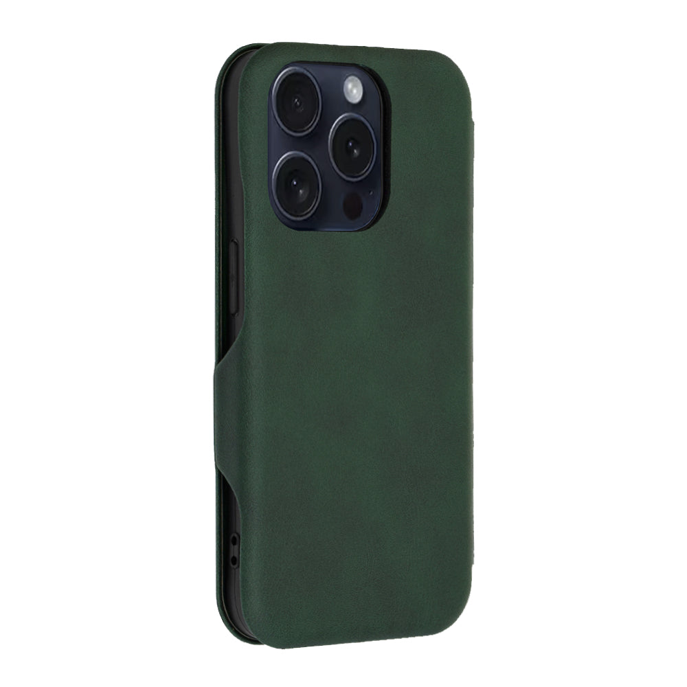 Pouzdro pro Apple iPhone 15 Pro, Techsuit, Safe Wallet Plus, Zelené