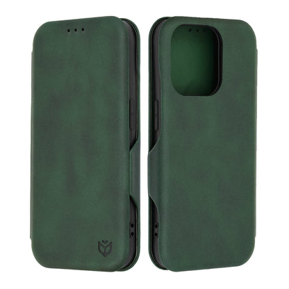 Pouzdro pro Apple iPhone 15 Pro, Techsuit, Safe Wallet Plus, Zelené