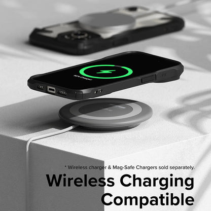 Pouzdro pro Apple iPhone 15, Ringke, Fusion X, Černá