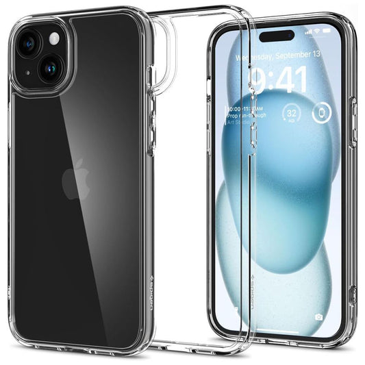 Pouzdro pro Apple iPhone 15, Spigen, Ultra Hybrid, Transparentní ACS06793