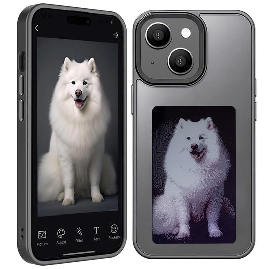 Pouzdro pro Apple iPhone 15, Techsuit, SmartScreen NFC, Černé