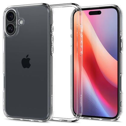 Pouzdro pro Apple iPhone 16 Plus, Spigen, Ultra Hybrid, Průhledné