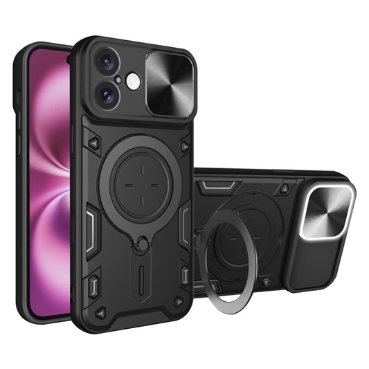 Pouzdro pro Apple iPhone 16 Plus, Techsuit, CamGuard Pro, Černé