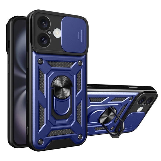 Pouzdro pro Apple iPhone 16 Plus, Techsuit, CamShield, Modré