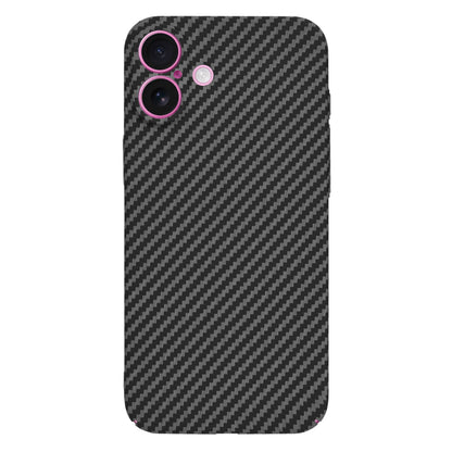Pouzdro pro Apple iPhone 16 Plus, Techsuit, Carbonite FiberShell, Černé