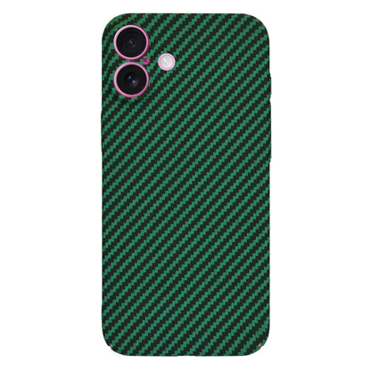 Pouzdro pro Apple iPhone 16 Plus, Techsuit, Carbonite FiberShell, Zelené