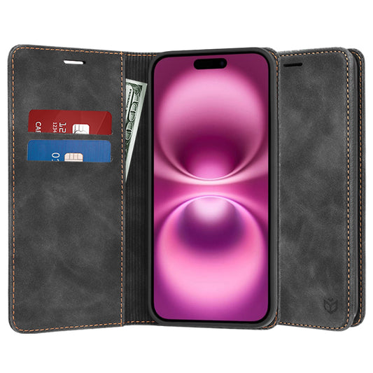 Pouzdro pro Apple iPhone 16 Plus, Techsuit, Confy, Černé
