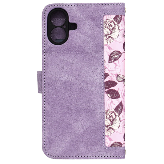 Pouzdro pro Apple iPhone 16 Plus, Techsuit, FlipCraft, Fialové