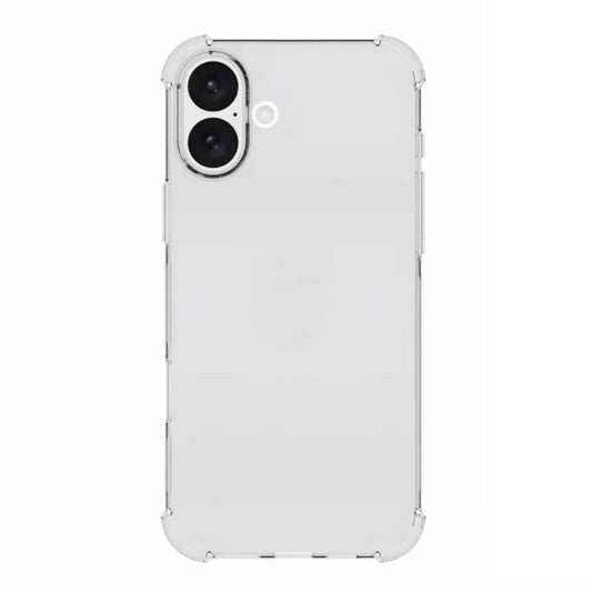 Pouzdro pro Apple iPhone 16 Plus, Techsuit, Odolné proti nárazům průhledné (velký otvor na čočku), Průhledné