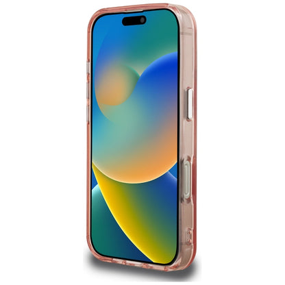 Pouzdro pro Apple iPhone 16 Pro, Karl Lagerfeld, IML Aquarelle Logo Choupette, Růžové