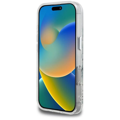 Pouzdro pro Apple iPhone 16 Pro, Karl Lagerfeld, IML Sketched Graphic Logo, Průhledné