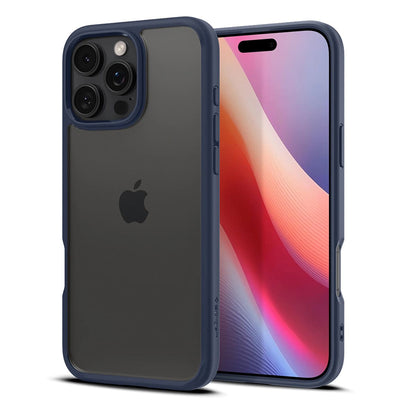 Pouzdro pro Apple iPhone 16 Pro Max, Spigen, Ultra Hybrid, Námořnická modř