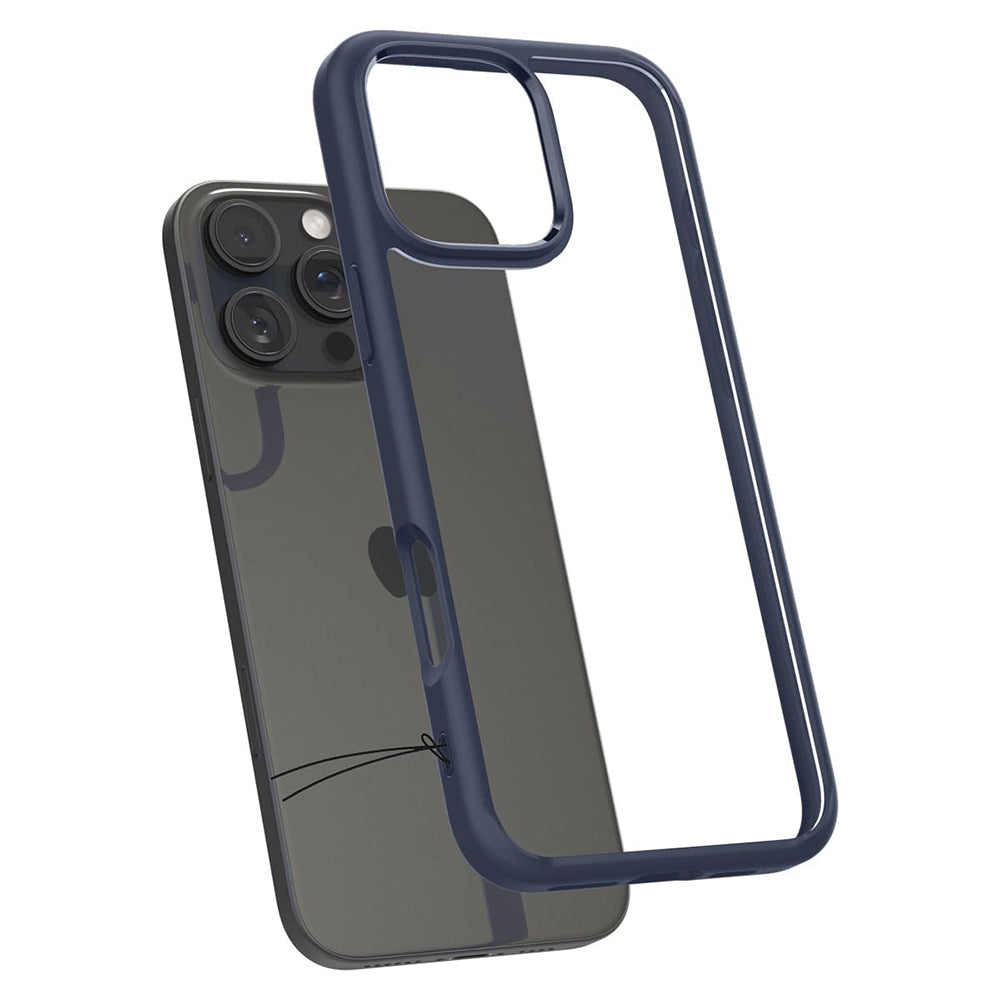 Pouzdro pro Apple iPhone 16 Pro Max, Spigen, Ultra Hybrid, Námořnická modř