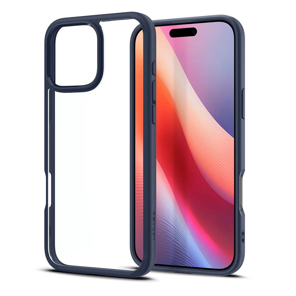 Pouzdro pro Apple iPhone 16 Pro Max, Spigen, Ultra Hybrid, Námořnická modř