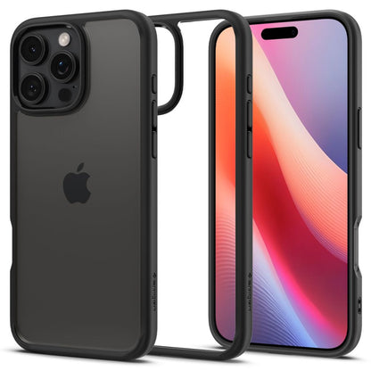 Pouzdro pro Apple iPhone 16 Pro Max, Spigen, Ultra Hybrid, Matně černé ACS07996