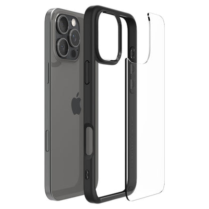 Pouzdro pro Apple iPhone 16 Pro Max, Spigen, Ultra Hybrid, Matně černé ACS07996