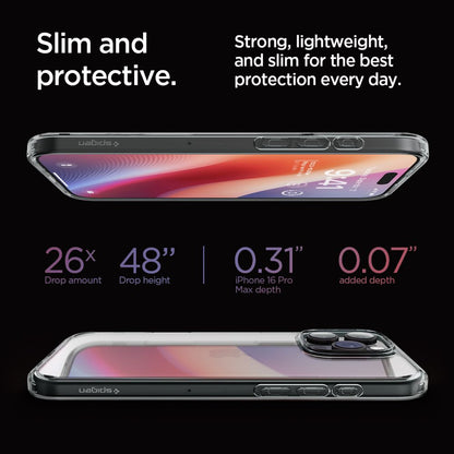 Pouzdro pro Apple iPhone 16 Pro Max, Spigen, Ultra Hybrid, Kouřové ACS07994