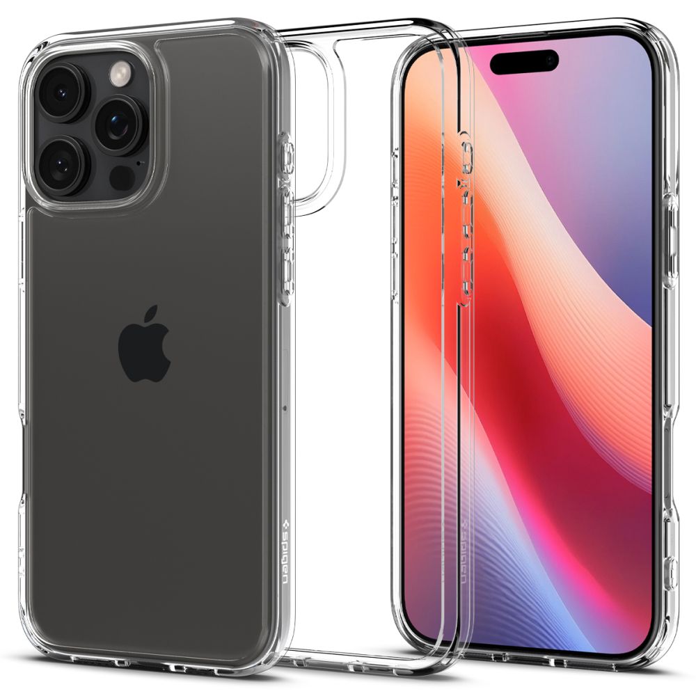 Pouzdro pro Apple iPhone 16 Pro Max, Spigen, Ultra Hybrid, Transparentní ACS07992