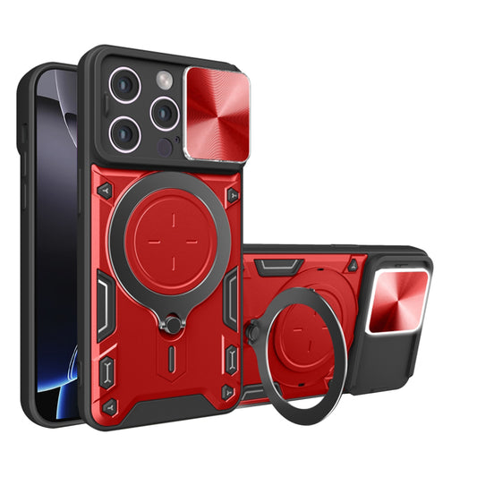Pouzdro pro Apple iPhone 16 Pro Max, Techsuit, CamGuard Pro, červené