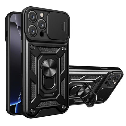 Pouzdro pro Apple iPhone 16 Pro Max, Techsuit, CamShield, Černé