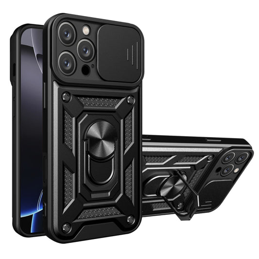 Pouzdro pro Apple iPhone 16 Pro Max, Techsuit, CamShield, Černé