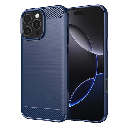 Pouzdro pro Apple iPhone 16 Pro Max, Techsuit, Carbon, Modré