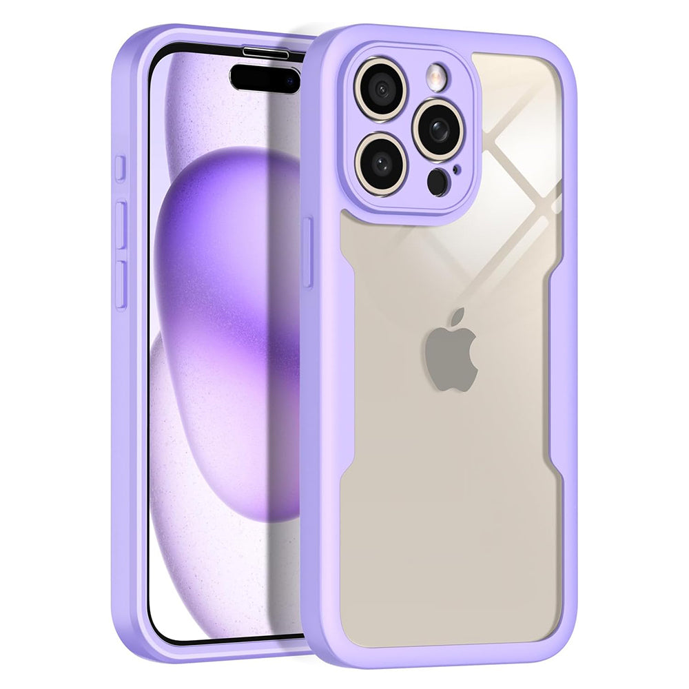 Pouzdro pro Apple iPhone 16 Pro Max, Techsuit, ColorVerse 360, Fialové