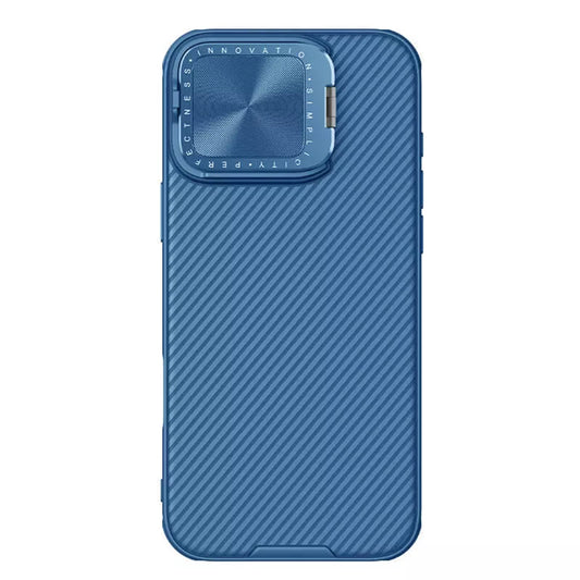 Pouzdro pro Apple iPhone 16 Pro, Nillkin, CamShield Prop, Modrá