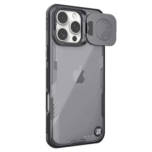 Pouzdro pro Apple iPhone 16 Pro, Nillkin, Iceblade Prop (bez výřezu na kameru), černé
