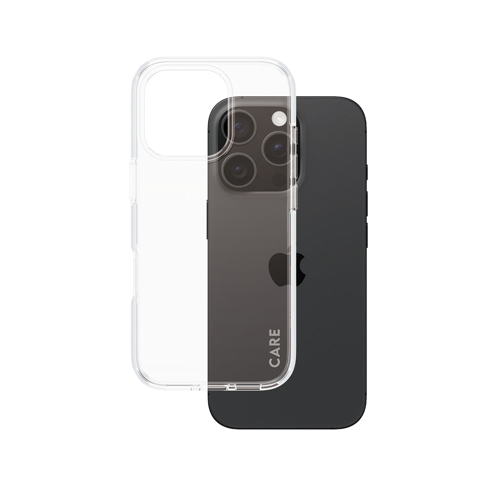 Pouzdro pro Apple iPhone 16 Pro, PanzerGlass, Care Urban Combat, Průhledné