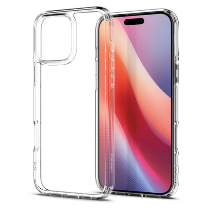 Pouzdro pro Apple iPhone 16 Pro, Spigen, Ultra Hybrid, Transparentní ACS08121