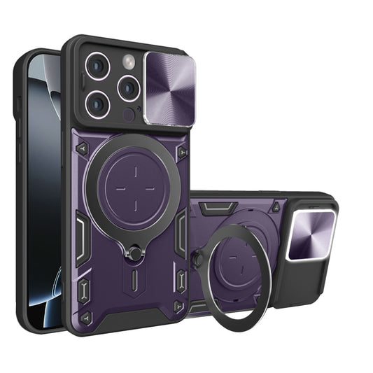 Pouzdro pro Apple iPhone 16 Pro, Techsuit, CamGuard Pro, Fialové