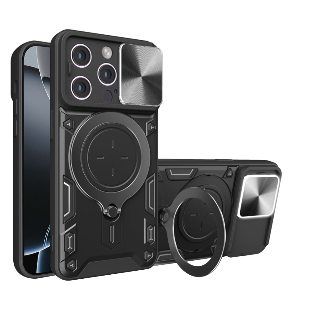 Pouzdro pro Apple iPhone 16 Pro, Techsuit, CamGuard Pro, Černé