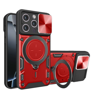 Pouzdro pro Apple iPhone 16 Pro, Techsuit, CamGuard Pro, červené