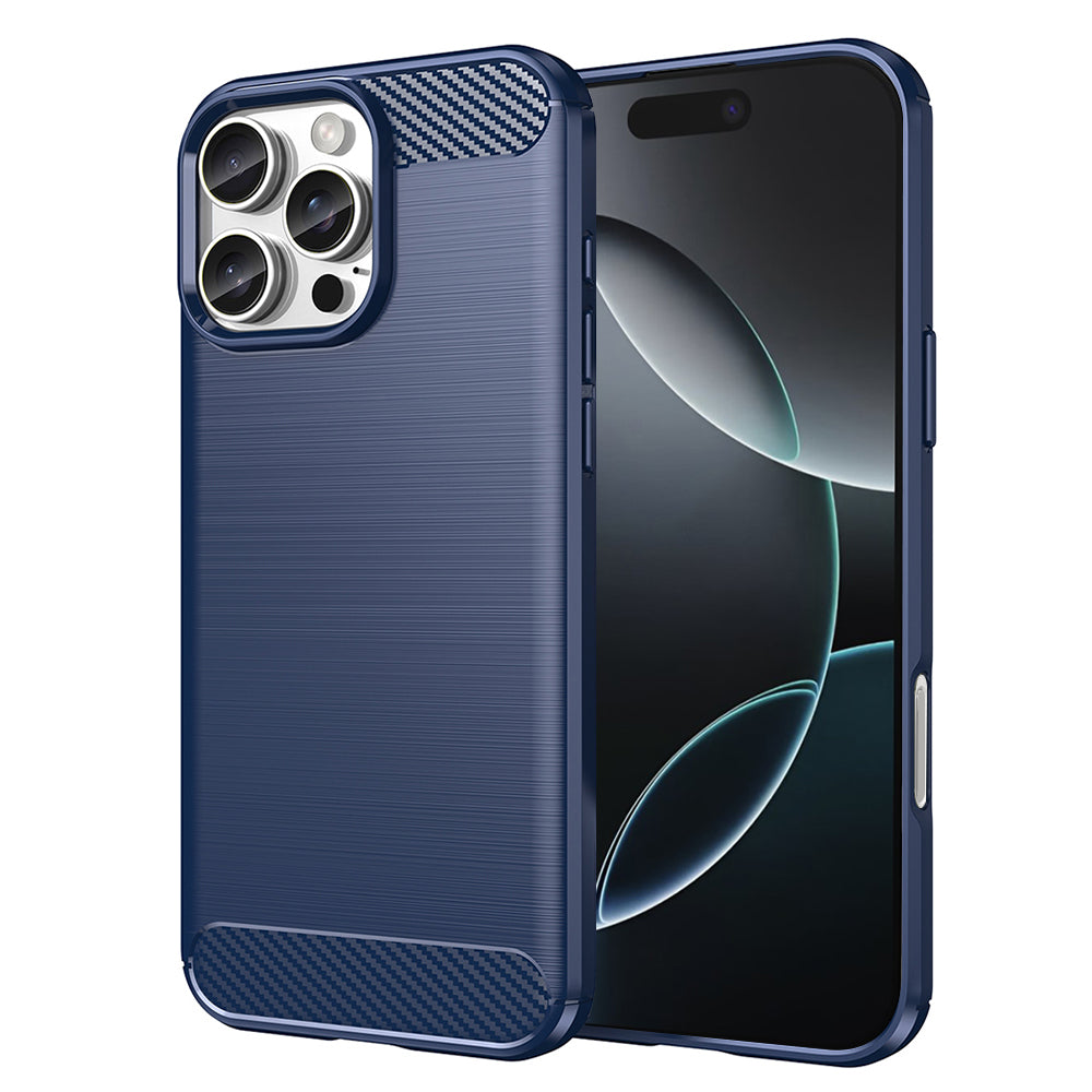 Pouzdro pro Apple iPhone 16 Pro, Techsuit, Carbon, Modré