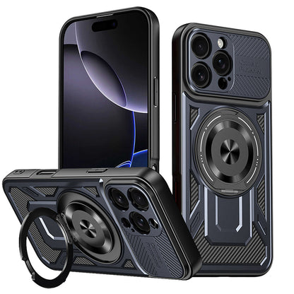 Pouzdro pro Apple iPhone 16 Pro, Techsuit, RuggedCam, Modré