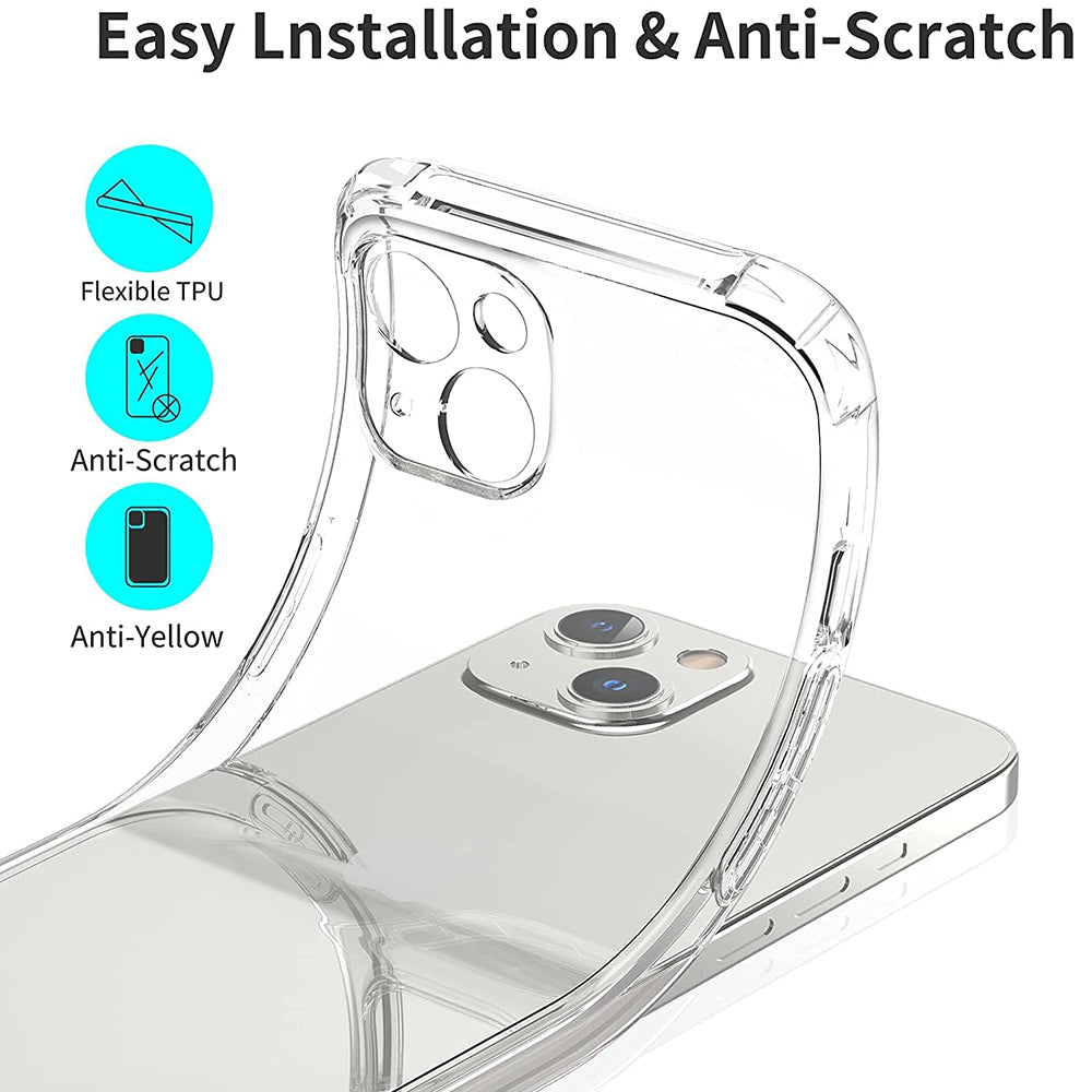 Pouzdro pro Apple iPhone 16 Pro, Techsuit, Shockproof Clear, Průhledné