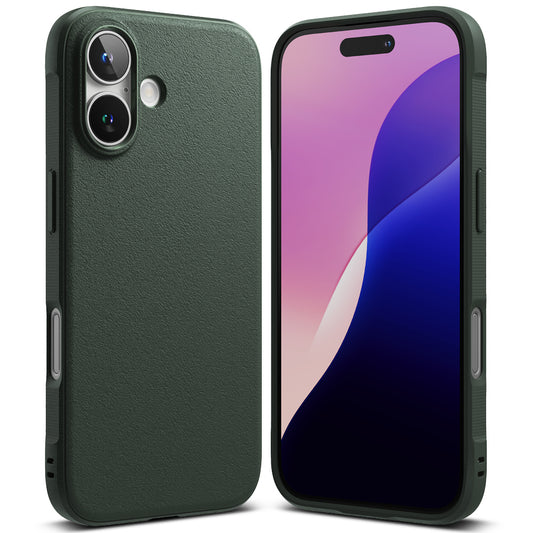 Pouzdro pro Apple iPhone 16, Ringke, Onyx, Tmavě zelené