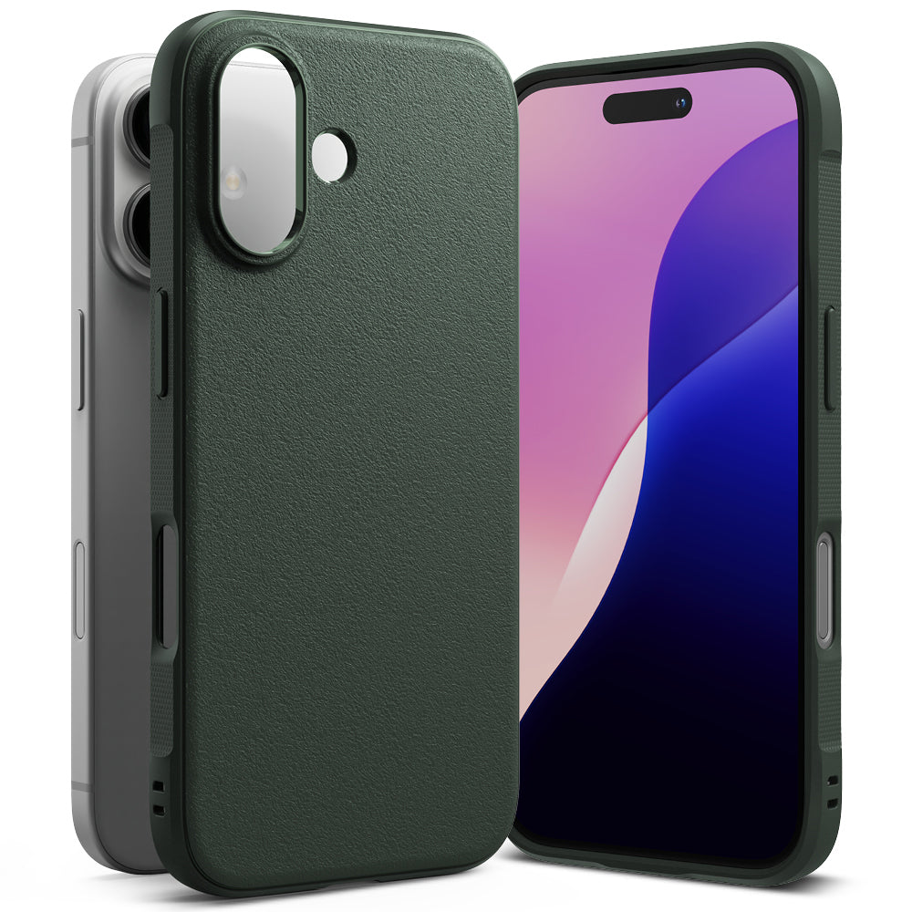 Pouzdro pro Apple iPhone 16, Ringke, Onyx, Tmavě zelené