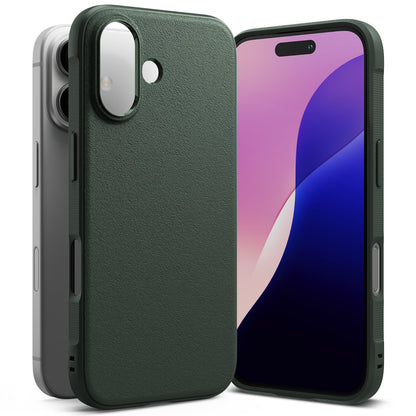 Pouzdro pro Apple iPhone 16, Ringke, Onyx, Tmavě zelené