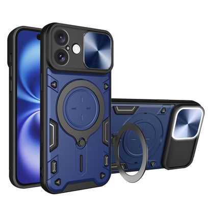 Pouzdro pro Apple iPhone 16, Techsuit, CamGuard Pro, Modré
