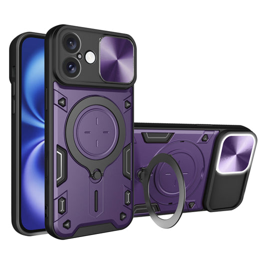 Pouzdro pro Apple iPhone 16, Techsuit, CamGuard Pro, Fialové