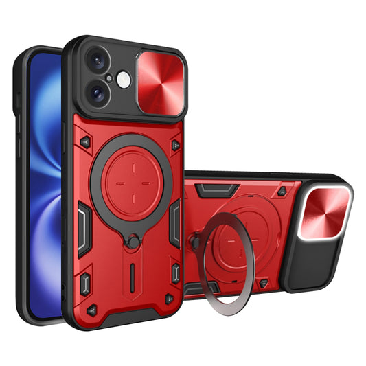 Pouzdro pro Apple iPhone 16, Techsuit, CamGuard Pro, červené