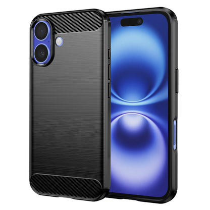 Pouzdro pro Apple iPhone 16, Techsuit, Carbon, Černé