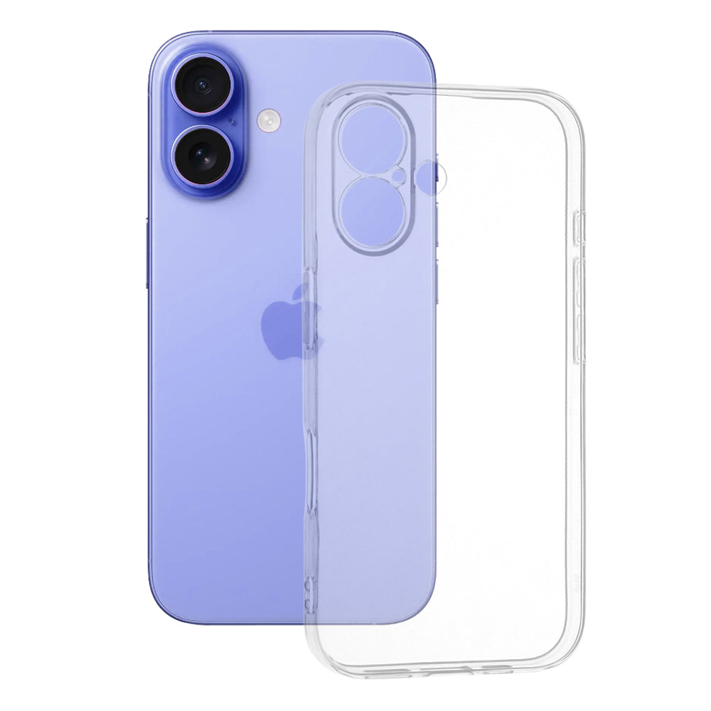 Pouzdro pro Apple iPhone 16, Techsuit, Čiré, Průhledné