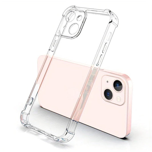 Pouzdro pro Apple iPhone 17e / 16e, Techsuit, Odolné proti nárazům, Průhledné